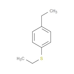 Aobchem&nbsp;1-Ethyl-4-(ethylthio)benzene | ≥97% | CAS 22905-10-8 | C10H14S | 1g