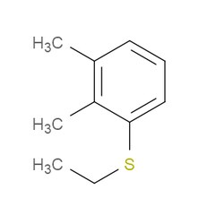 Aobchem&nbsp;1-(Ethylthio)-2 3-dimethylbenzene | ≥97% | CAS 105371-72-0 | C10H14S | 500mg