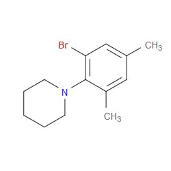 Aobchem&nbsp;1-(2-Bromo-4 6-dimethylphenyl)piperidine | ≥97% | CAS 1498313-54-4 | C13H18BrN | 1g