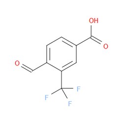 Aobchem&nbsp;4-Formyl-3-(trifluoromethyl)benzoic acid | ≥97% | CAS 1289083-41-5 | C9H5F3O3 | 500mg