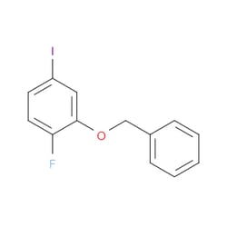 Aobchem&nbsp;2-(Benzyloxy)-1-fluoro-4-iodobenzene | ≥95% | CAS 2586126-88-5 | C13H10FIO | 1g