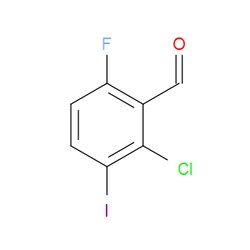 Aobchem&nbsp;2-Chloro-6-fluoro-3-iodobenzaldehyde | ≥97% | CAS 146137-84-0 | C7H3ClFIO | 500mg