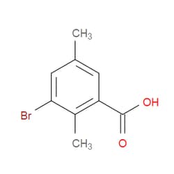 Aobchem&nbsp;3-Bromo-2 5-dimethylbenzoic acid | ≥97% | CAS 1255209-34-7 | C9H9BrO2 | 250mg