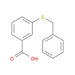 Aobchem&nbsp;3-(Benzylthio)benzoic acid | ≥95% | CAS 60739-40-4 | C14H12O2S | 500mg