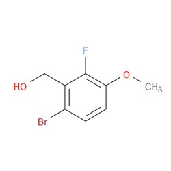 Aobchem&nbsp;(6-Bromo-2-fluoro-3-methoxyphenyl)methanol | ≥97% | CAS 1535997-60-4 | C8H8BrFO2 | 500mg