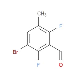 Aobchem&nbsp;3-Bromo-2 6-difluoro-5-methylbenzaldehyde | ≥95% | CAS 1781530-36-6 | C8H5BrF2O | 500mg