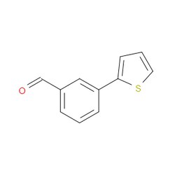 Aobchem&nbsp;3-(Thiophen-2-yl)benzaldehyde | ≥97% | CAS 103668-99-1 | C11H8OS | 250mg