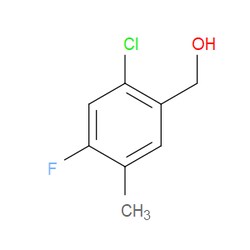 Aobchem&nbsp;(2-Chloro-4-fluoro-5-methylphenyl)methanol | ≥95% | CAS 1536543-76-6 | C8H8ClFO | 250mg