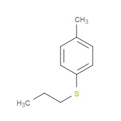 Aobchem&nbsp;1-Methyl-4-(propylthio)benzene | ≥97% | CAS 24599-52-8 | C10H14S | 1g