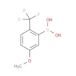Aobchem&nbsp;(5-Methoxy-2-(trifluoromethyl)phenyl)boronic acid | ≥95% | CAS 1437787-72-8 | C8H8BF3O3 | 500mg