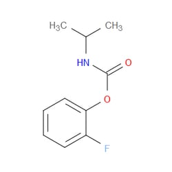 Aobchem&nbsp;2-Fluorophenyl isopropylcarbamate | ≥95% | CAS 199585-08-5 | C10H12FNO2 | 1g