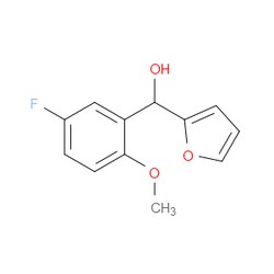 Aobchem&nbsp;(5-Fluoro-2-methoxyphenyl)(furan-2-yl)methanol | ≥95% | CAS 1248919-37-0 | C12H11FO3 | 1g