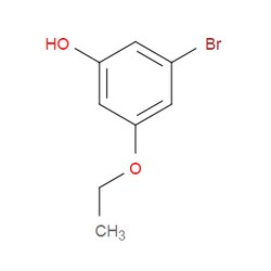 Aobchem&nbsp;3-Bromo-5-ethoxyphenol | ≥97% | CAS 1026796-70-2 | C8H9BrO2 | 250mg