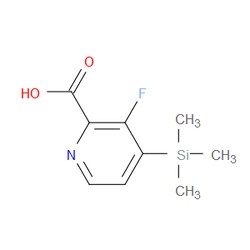Aobchem&nbsp;3-Fluoro-4-(trimethylsilyl)pyridine-2-carboxylic acid | ≥97% | CAS 1809168-70-4 | C9H12FNO2Si | 500mg
