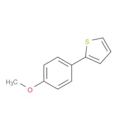 Aobchem&nbsp;2-(4-Methoxyphenyl)thiophene | ≥97% | CAS 42545-43-7 | C11H10OS | 250mg