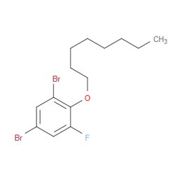 Aobchem&nbsp;1 5-Dibromo-3-fluoro-2-(octyloxy)benzene | ≥97% | CAS 2413441-29-7 | C14H19Br2FO | 500mg