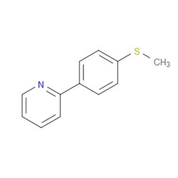 Aobchem&nbsp;2-[4-(Methylthio)phenyl]pyridine | ≥97% | CAS 4373-59-5 | C12H11NS | 1g