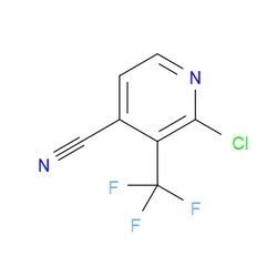 Aobchem&nbsp;2-Chloro-3-(trifluoromethyl)-4-pyridinecarbonitrile | ≥95% | CAS 1448777-33-0 | C7H2ClF3N2 | 500mg