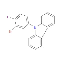 Aobchem&nbsp;9-(3-Bromo-4-iodophenyl)-9H-carbazole | ≥97% | CAS 1638533-90-0 | C18H11BrIN | 250mg