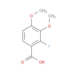 Aobchem&nbsp;2-Fluoro-3 4-dimethoxybenzoic acid | ≥97% | CAS 2967-96-6 | C9H9FO4 | 1g
