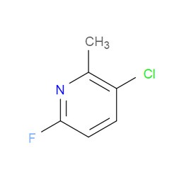 Aobchem&nbsp;3-Chloro-6-fluoro-2-methylpyridine | ≥95% | CAS 1214342-64-9 | C6H5ClFN | 250mg