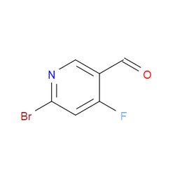 Aobchem&nbsp;6-Bromo-4-fluoro-3-pyridinecarboxaldehyde | ≥95% | CAS 1060809-24-6 | C6H3BrFNO | 250mg