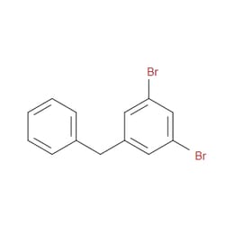 Aobchem&nbsp;1-Benzyl-3 5-dibromobenzene | ≥97% | CAS 71572-36-6 | C13H10Br2 | 500mg