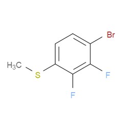 Aobchem&nbsp;(4-Bromo-2 3-difluorophenyl)(methyl)sulfane | ≥97% | CAS 1823588-11-9 | C7H5BrF2S | 250mg