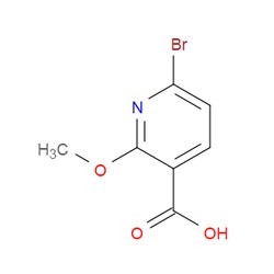 Aobchem&nbsp;6-Bromo-2-methoxynicotinic acid | ≥97% | CAS 1060806-62-3 | C7H6BrNO3 | 1g