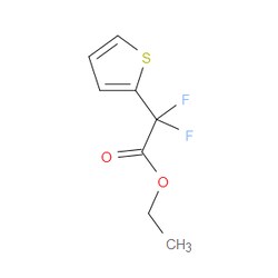 Aobchem&nbsp;Ethyl 2 2-difluoro-2-(thiophen-2-yl)acetate | ≥95% | CAS 294182-00-6 | C8H8F2O2S | 500mg