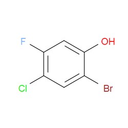 Aobchem&nbsp;2-Bromo-4-chloro-5-fluorophenol | ≥97% | CAS 157165-23-6 | C6H3BrClFO | 250mg