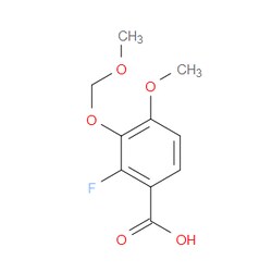 Aobchem&nbsp;2-Fluoro-4-methoxy-3-(methoxymethoxy)benzoic acid | ≥95% | CAS 2586127-03-7 | C10H11FO5 | 250mg
