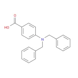 Aobchem&nbsp;4-(Dibenzylamino)benzoic acid | ≥97% | CAS 71275-35-9 | C21H19NO2 | 250mg