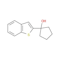 Aobchem&nbsp;1-(Benzo[b]thiophen-2-yl)cyclopentanol | ≥95% | CAS 147299-09-0 | C13H14OS | 1g