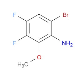Aobchem&nbsp;6-Bromo-3 4-difluoro-2-methoxyaniline | ≥97% | CAS 2573784-23-1 | C7H6BrF2NO | 250mg