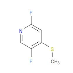 Aobchem&nbsp;2 5-Difluoro-4-(methylthio)pyridine | ≥97% | CAS 1824058-81-2 | C6H5F2NS | 1g
