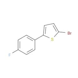 Aobchem&nbsp;2-Bromo-5-(4-fluorophenyl)thiophene | ≥97% | CAS 1073313-97-9 | C10H6BrFS | 1g