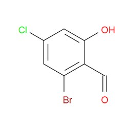 Aobchem&nbsp;2-Bromo-4-chloro-6-hydroxybenzaldehyde | ≥97% | CAS 814263-37-1 | C7H4BrClO2 | 1g