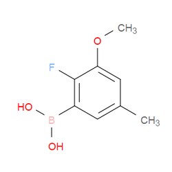 Aobchem&nbsp;2-Fluoro-3-methoxy-5-methylphenylboronic acid | ≥97% | CAS 2096329-52-9 | C8H10BFO3 | 1g