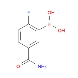 Aobchem&nbsp;5-Carbamoyl-2-fluorophenyboronic acid | ≥97% | CAS 874289-39-1 | C7H7BFNO3 | 1g