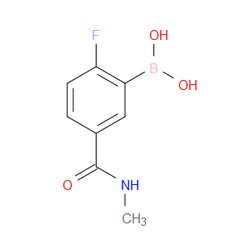 Aobchem&nbsp;2-Fluoro-5-(methylcarbamoyl)phenylboronic acid | ≥97% | CAS 874289-40-4 | C8H9BFNO3 | 1g