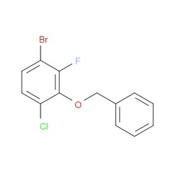 Aobchem&nbsp;2-(Benzyloxy)-4-bromo-1-chloro-3-fluorobenzene | ≥97% | CAS 1881328-20-6 | C13H9BrClFO | 250mg