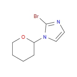 Aobchem&nbsp;2-Bromo-1-(tetrahydro-2H-pyran-2-yl)-1H-imidazole | ≥97% | CAS 1065483-60-4 | C8H11BrN2O | 500mg