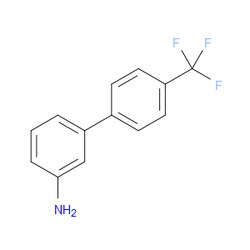 Aobchem&nbsp;4 -(Trifluoromethyl)-[1 1 -biphenyl]-3-amine | ≥95% | CAS 400747-98-0 | C13H10F3N | 250mg