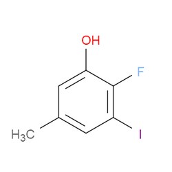 Aobchem&nbsp;2-Fluoro-3-iodo-5-methylphenol | ≥97% | CAS 2387368-31-0 | C7H6FIO | 500mg