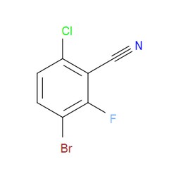 Aobchem&nbsp;3-Bromo-6-chloro-2-fluorobenzonitrile | ≥97% | CAS 943830-79-3 | C7H2BrClFN | 1g