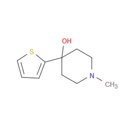 Aobchem&nbsp;1-Methyl-4-(thiophen-2-yl)piperidin-4-ol | ≥97% | CAS 100131-91-7 | C10H15NOS | 1g