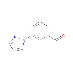 Aobchem&nbsp;3-(1H-Pyrazol-1-yl)benzaldehyde | ≥97% | CAS 852227-92-0 | C10H8N2O | 500mg