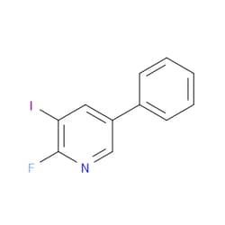 Aobchem&nbsp;2-Fluoro-3-iodo-5-phenylpyridine | ≥97% | CAS 928822-81-5 | C11H7FIN | 1g