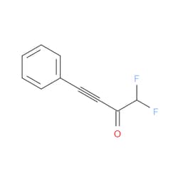 Aobchem&nbsp;1 1-Difluoro-4-phenyl-3-butyn-2-one | ≥95% | CAS 117710-72-2 | C10H6F2O | 1g